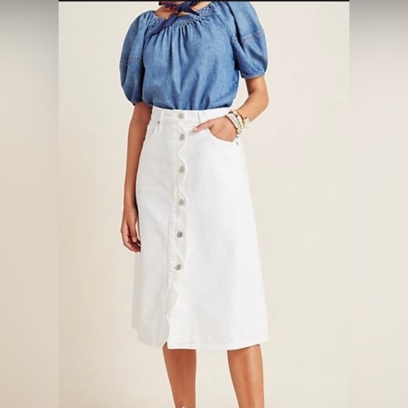 Citizens Of Humanity Dresses & Skirts - Citizens of Humanity  premium Vintage Denim white Skirt